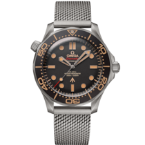 Seamaster Diver 300M 42&nbsp;mm, titane sur titane - 21090422001001