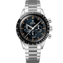 Speedmaster First OMEGA in Space 39,7&nbsp;mm, Stahl mit Stahlarmband - 31030405006001